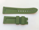 Pulseira de Borracha Panerai Verde 22mm Alta Qualidade