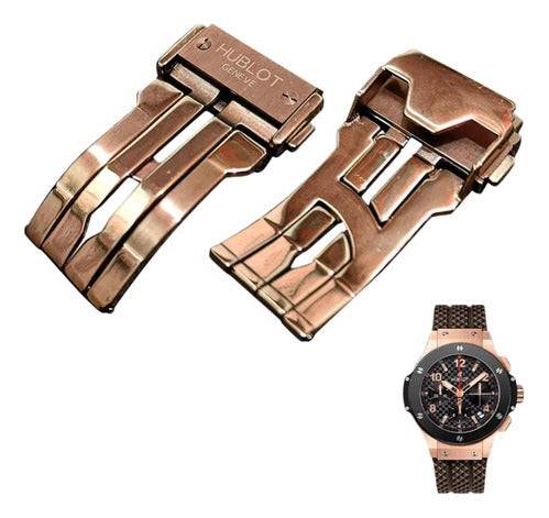 Fecho Deployant Prata Hublot Geneve Big Bang 22mm Premium