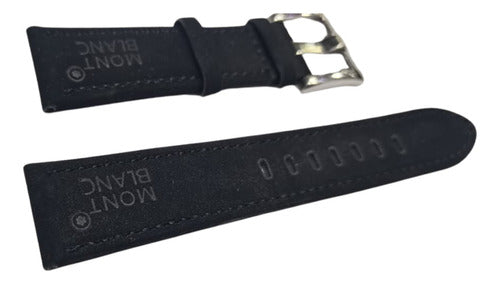 Pulseira Montblanc P/relógios Originais 22mm Camurça