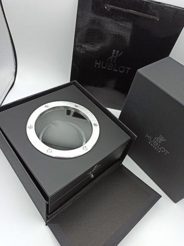 Caixa Hublot De Luxo Certificado E Livreto De Instrução