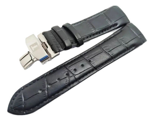 Pulseira Couro Para Relogio Tissot T035617a Couturier 23mm
