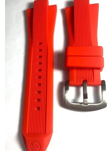 Pulseira Michael Kors Vermelho 13mm No Pino