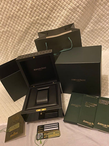 Caixa Verde Audemars Piguet Royal Oak Todos Os Documentos