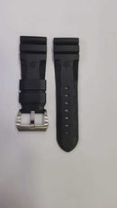 Pulseira de Relógio Panerai de Borracha 26mm Completa