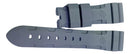 Pulseira de Relógio Panerai de Borracha Cinza 22mm