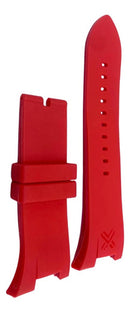 Pulseira A/x Vermelha 22mm de Borracha