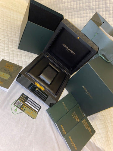 Caixa Verde Audemars Piguet Royal Oak Todos Os Documentos
