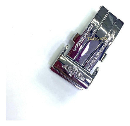 Fecho Breitling 20mm Prata Aço
