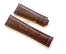 Pulseira de Couro Rolex 20mmx16mm Marrom