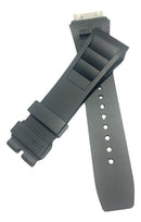 Pulseira Richard Mille 20x26x20mm Borracha Preta