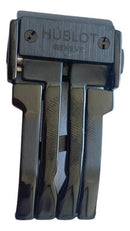 Fecho Hublot 20mm Preto Aço