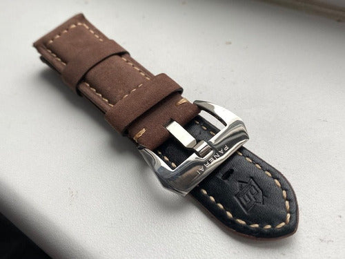 Pulseira 24mm Panerai Brown Genuíno