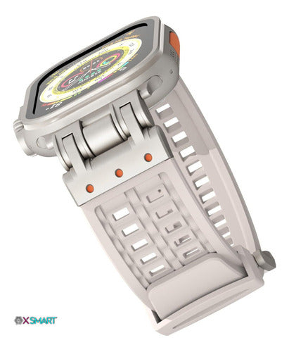 Pulseira Para Smartwatch 42/44/45 Ultra 49mm Titanium