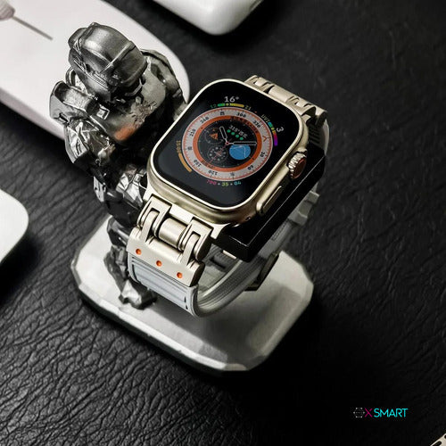 Pulseira Para Smartwatch 42/44/45 Ultra 49mm Titanium