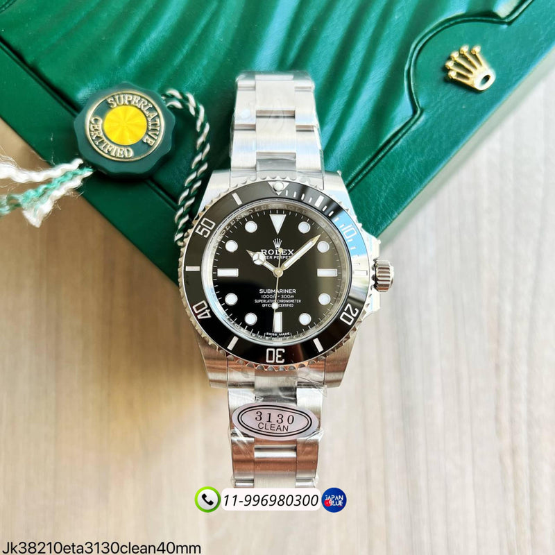 ROLEX SUBMARINER NO DATE 40MM CLEAN S.C