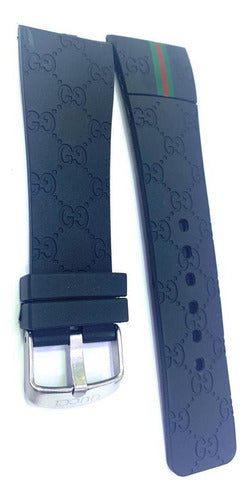 Pulseira Gucci Silicone 26mm Completo