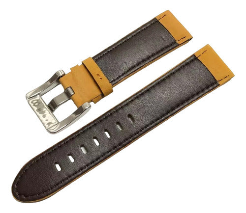 Pulseira Camurça Para Relógios Mont Blanc 22mm Premium