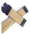 Pulseira Montblanc de Couro Preta 21mm para Relógios