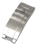 Fecho Rolex com Ajuste 20mm Aço Escovado Glidelock System