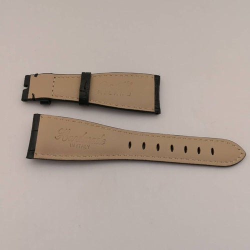Pulseira Gaga Milano 24mm Couro Preto