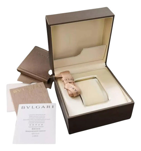 Caixa Estojo Bvlgari Certificado E Manual