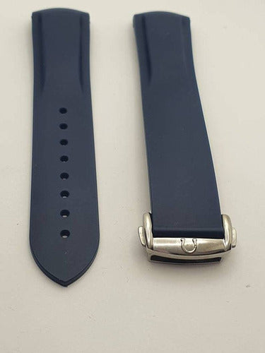 Pulseira Borracha Omega Seamaster 22mm Completo