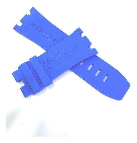 Pulseira Audemars Piguet Miame Blue 29mm Completo