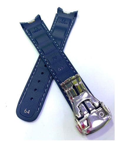 Pulseira Omega 20mm Seamaster Diver 300 Silicone