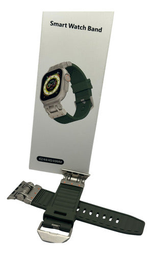 Pulseira Smartwatch Band 42/44/45/49 Cores Fecho Titanium