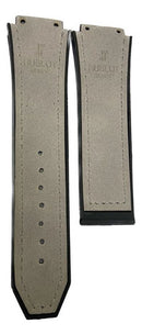 Pulseira para Relógio Hublot em Nobuk Cinza Claro (Camurça)