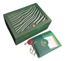 Caixa/Estojo Rolex Completa de Madeira, com Certificados e Manual.
