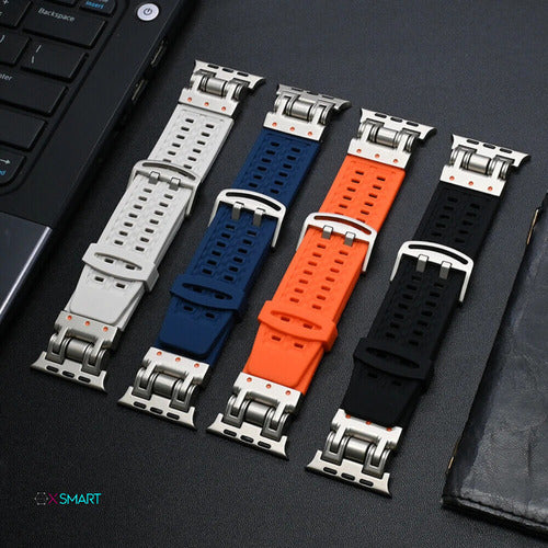 Pulseira Para Smartwatch 42/44/45 Ultra 49mm Titanium