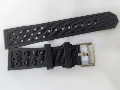 Pulseira Tag Heuer Aquaracer Silicone 22mm Completo