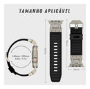 Pulseira Smartwatch Band 42/44/45/49 Cores Fecho Titânio