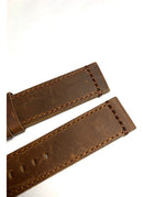 Pulseira U-boat 22mm de Couro Genuíno Marrom