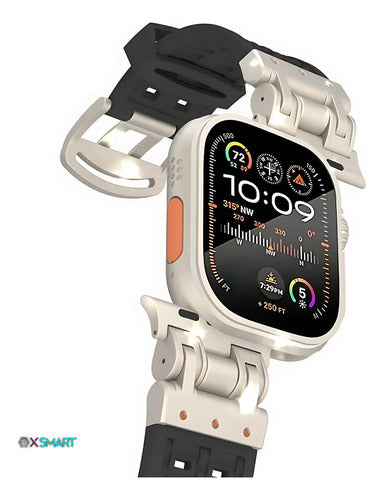 Pulseira Para Smartwatch 42/44/45 Ultra 49mm Titanium