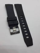 Pulseira Omega Planet Ocean 20mm Preta Completa