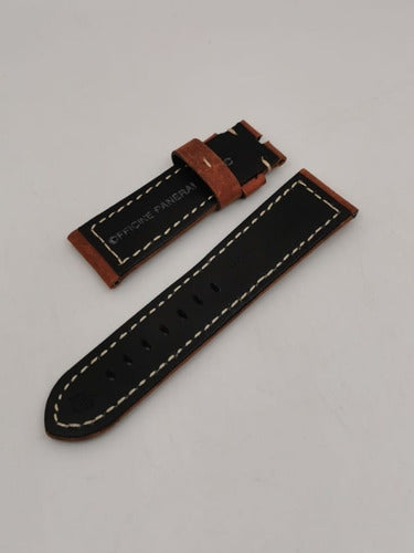 Pulseira Couro Panerai Officine 24mm Top