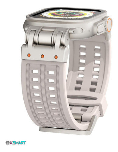 Pulseira Para Smartwatch 42/44/45 Ultra 49mm Titanium