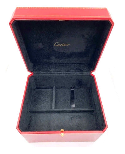 Caixa Para Relógios Cartier Com Certificado E Manuais
