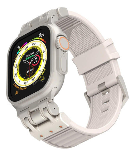 Pulseira Para Smartwatch 42/44/45 Ultra 49mm Titanium