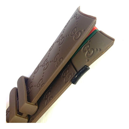 Pulseira Gucci Marrom 26mm P/ Relógios Originais