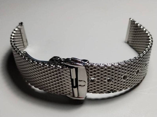 Pulseira Omega Aço James Bond Seamaster Planet Ocean 20mm