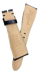 Pulseira Gaga Milano 24x16mm Couro Genuíno Preta