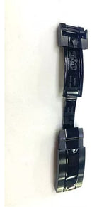 Fecho de Pulseira de Relógio de Aço ou Borracha Rolex, Cor Preta