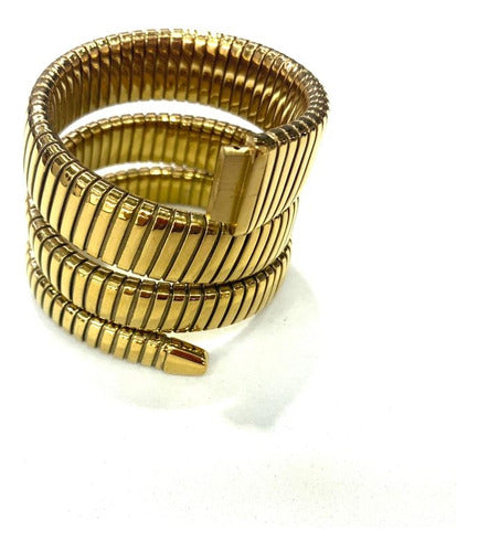 Pulseira Bvlgari 11mm Dourada Moderno