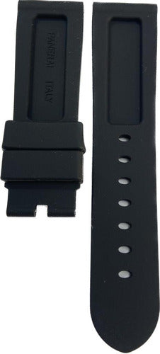 Pulseira Para Relógio Panerai Em Silicone 24mm