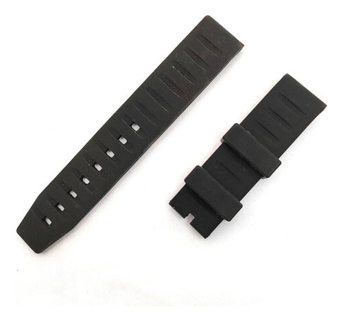 Pulseira Tag Heuer Aquaracer 20mm Silicone Preto