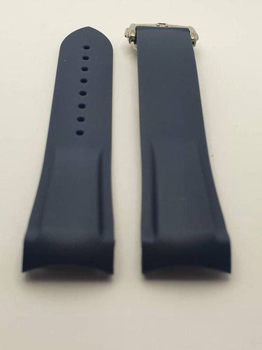 Pulseira Borracha Omega Seamaster 22mm Completo