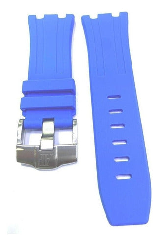 Pulseira Audemars Piguet Miame Blue 29mm Completo